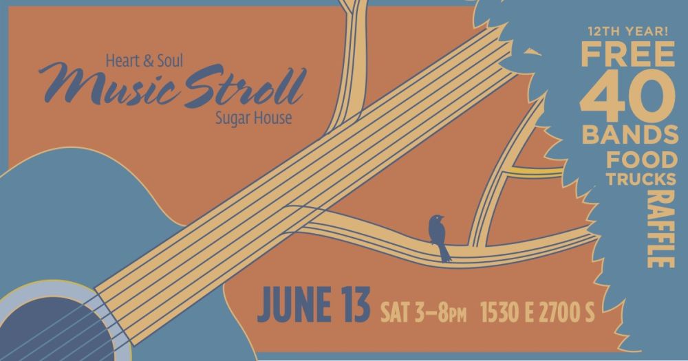 Music Stroll - Saturday 3pm-8pm on June 14, 2025